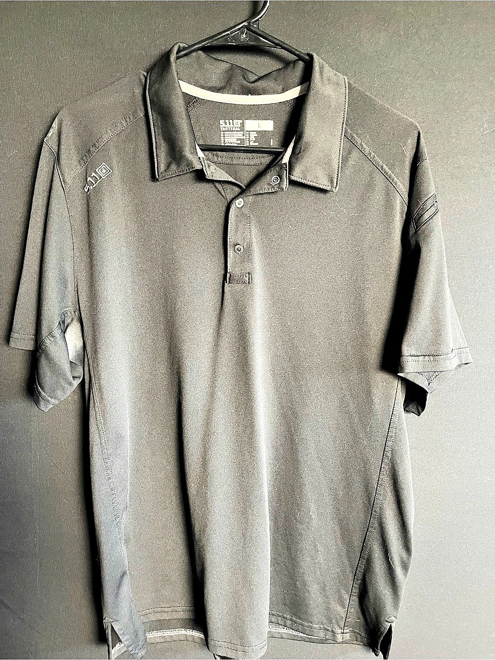 5.11 Tactical Performance Short Sleeve Polo Black Men's Large
